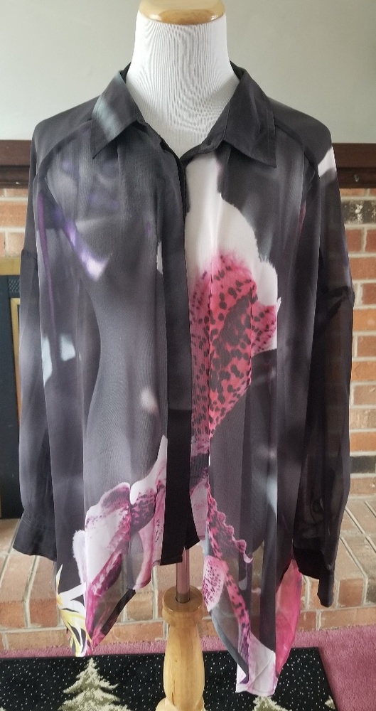 Religion Chiffon Blouse